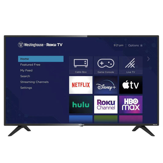 Westinghouse 43 Inch FHD Roku Smart TV, 1080p - Roku TV